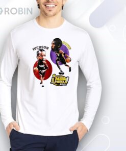 Kobe Bryant vs Allen Iverson NBA Finals 2001 big head Shirt