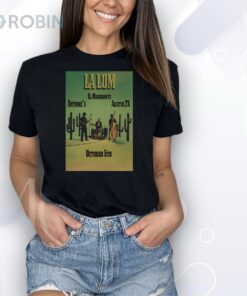 La Lom El Marchante 10 5 2025 Austin TX Cactus Shirt