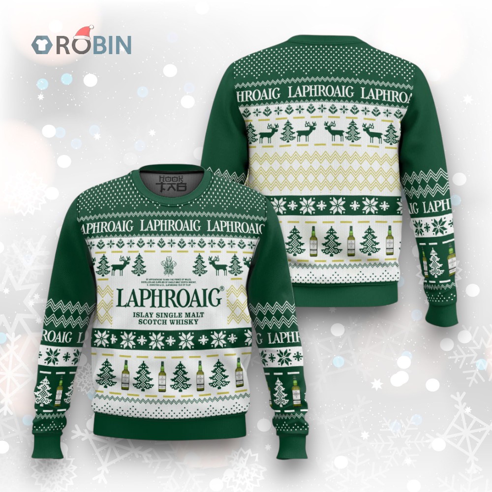 Laphroaig Ugly Christmas Sweater Laphroaig Ugly Christmas Sweater