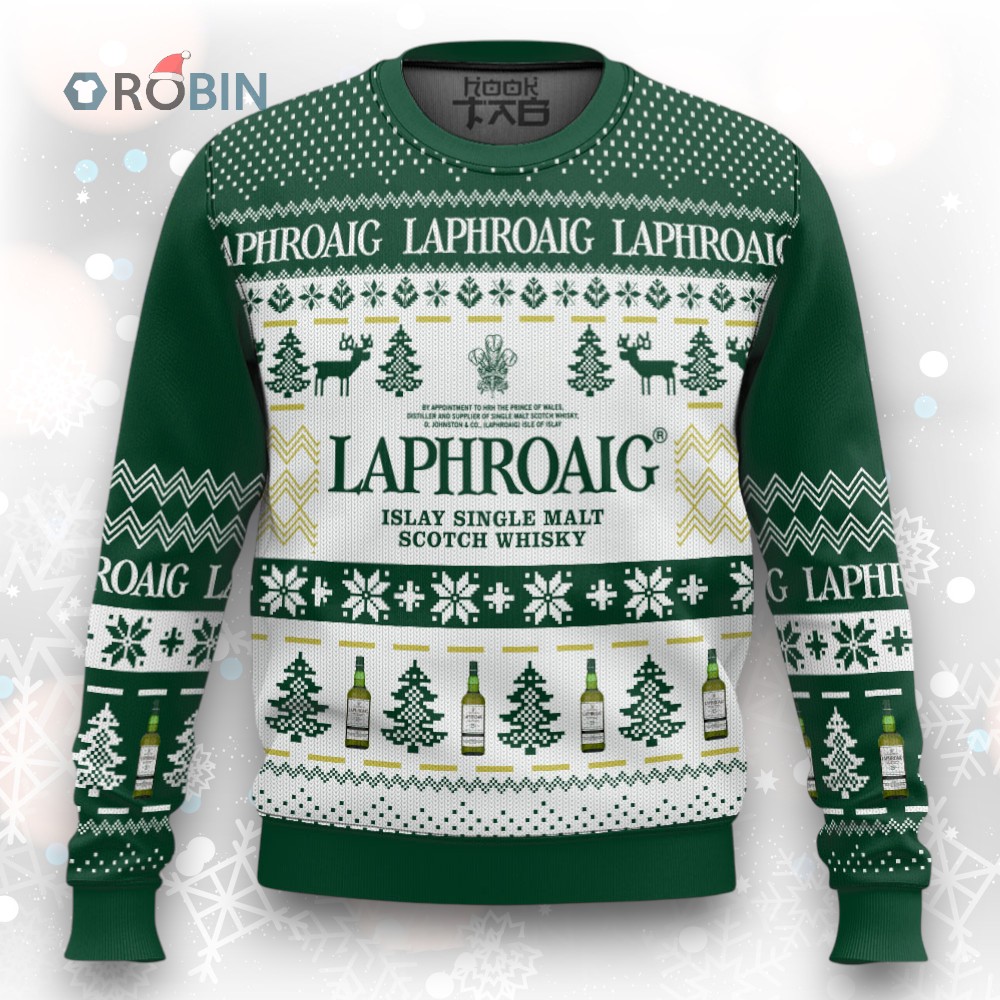 Laphroaig Ugly Christmas Sweater Laphroaig Ugly Christmas Sweater