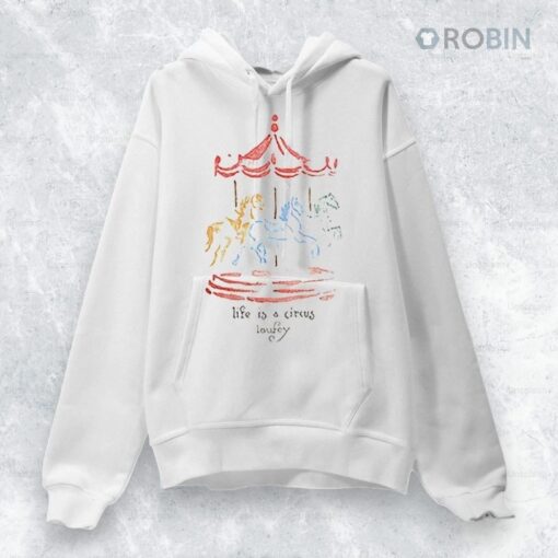 Laufey Carousel Sept 2025 Life Is A Circus Laufey Tour Shirt