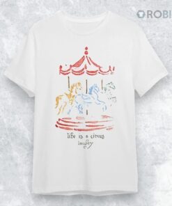 Laufey Carousel Sept 2025 Life Is A Circus Laufey Tour Shirt