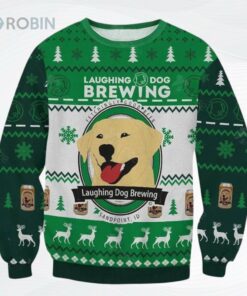 Laughing Dog Brewing Christmas Ugly Christmas Sweater, Sweatshirt