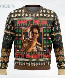 Leatherface Texas Chainsaw Massacre Ugly Christmas Sweater