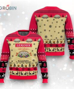 Leroux Blackberry Brandy Ugly Christmas Sweater