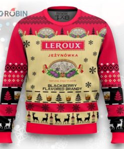 Leroux Blackberry Brandy Ugly Christmas Sweater