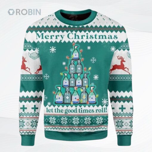 Let The Good Times Roll Ugly Christmas Sweater, Sweatshirt