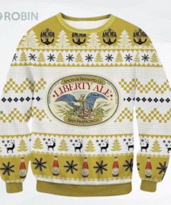 Liberty Ale Anchor Brewing Company San Francisco Ugly Christmas Sweater