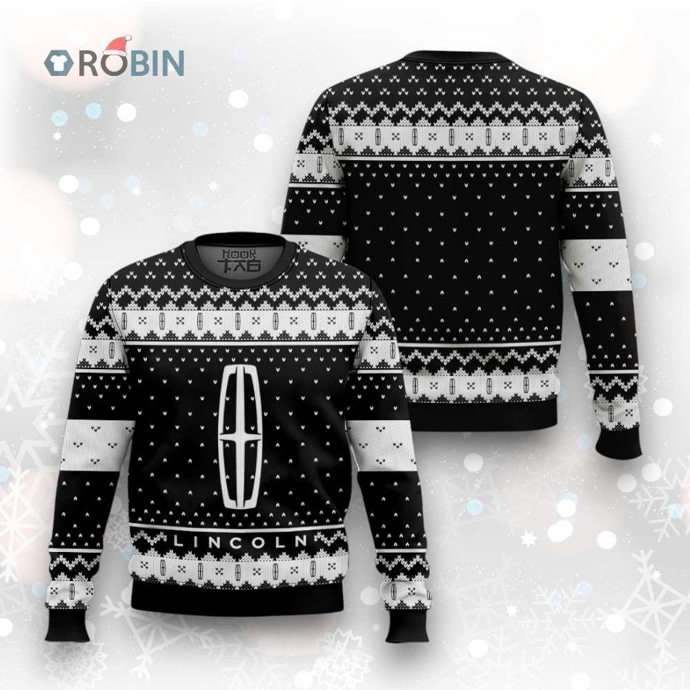 Lincoln Ugly Christmas Sweater Lincoln Ugly Christmas Sweater