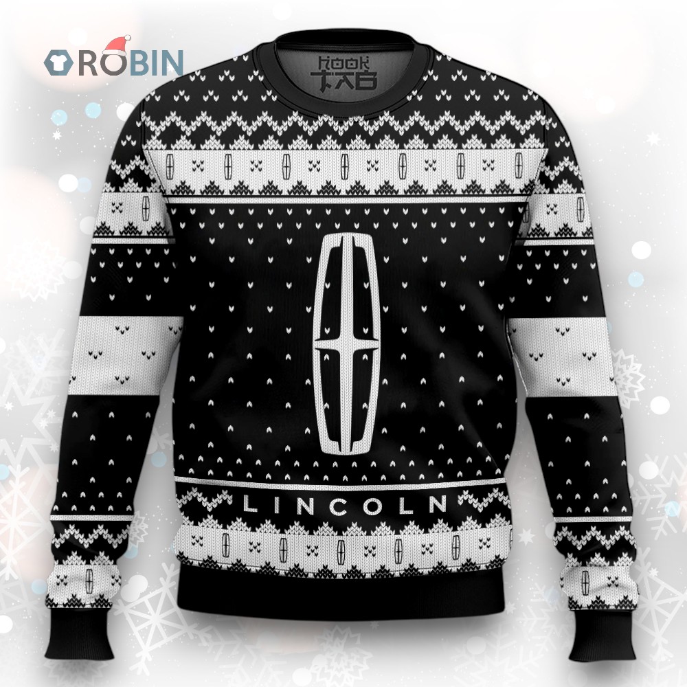 Lincoln Ugly Christmas Sweater Lincoln Ugly Christmas Sweater
