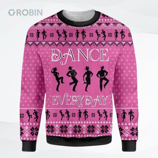 Line Dance Ugly Christmas Sweater