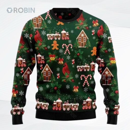 Love Cardinal Ugly Christmas Sweater, Sweatshirt