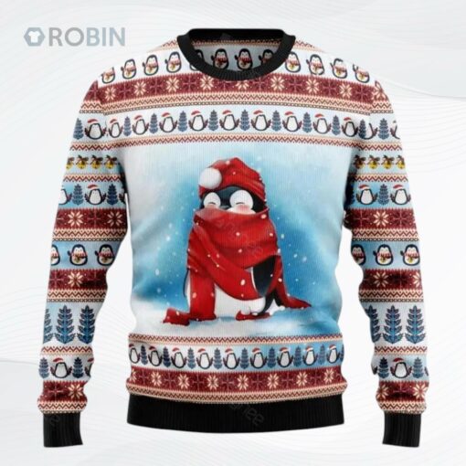 Love Penguin Ugly Christmas Sweater