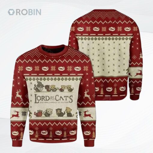 Lord Of Cats Ugly Christmas Sweater