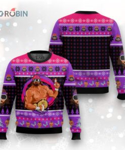 Macho Man Ugly Christmas Sweater