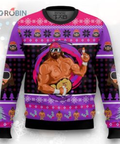 Macho Man Ugly Christmas Sweater