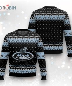 Mack Truck Ugly Christmas Sweater