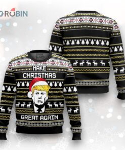 Make Christmas Great Again Funny Ugly Christmas Sweater