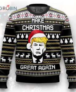 Make Christmas Great Again Funny Ugly Christmas Sweater