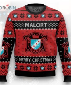 Malort Ugly Christmas Sweater New Fashion Gift