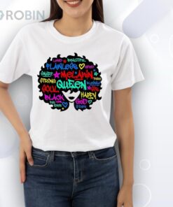 Melanin queen fro Shirt