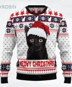 Meowy Christmas Tugly Ugly Christmas Sweater