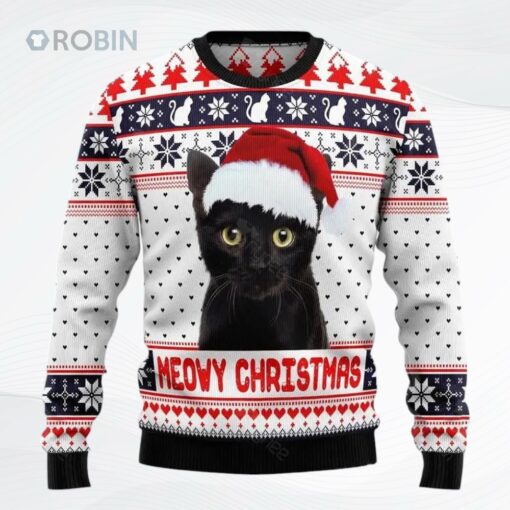 Meowy Christmas Tugly Ugly Christmas Sweater