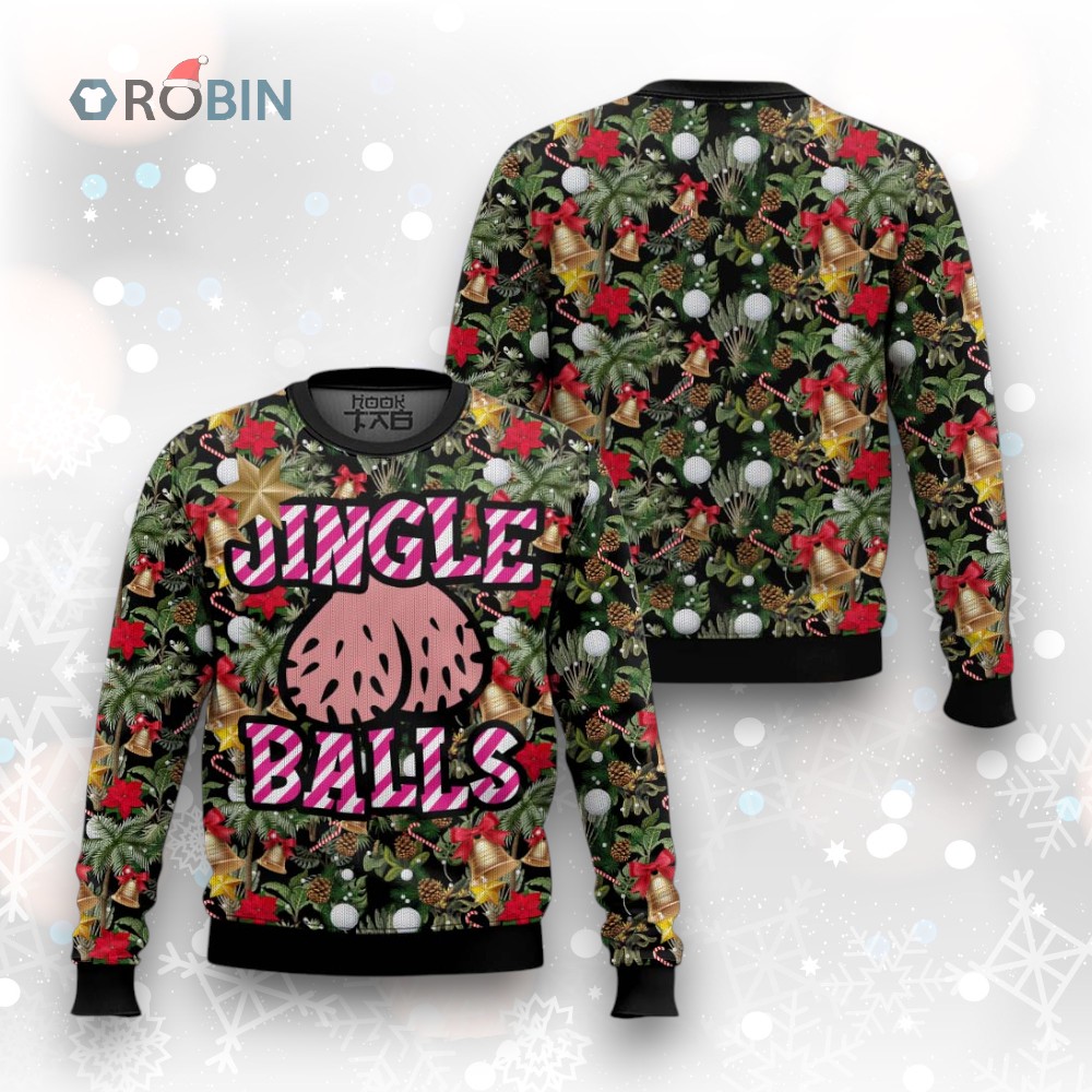 Merry Christmas Jingle Balls Ugly Ugly Christmas Sweater Merry Christmas Jingle Balls Ugly Ugly Christmas Sweater