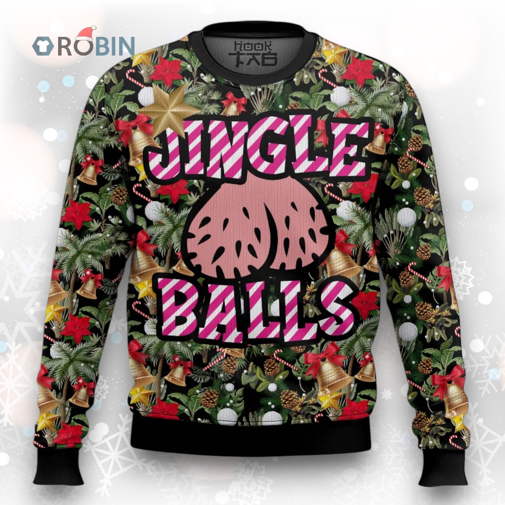 Merry Christmas Jingle Balls Ugly Ugly Christmas Sweater Merry Christmas Jingle Balls Ugly Ugly Christmas Sweater