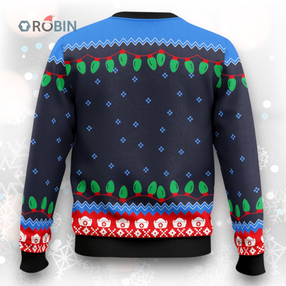 Merry Christmas Nurse Ugly Christmas Sweater Merry Christmas Nurse Ugly Christmas Sweater