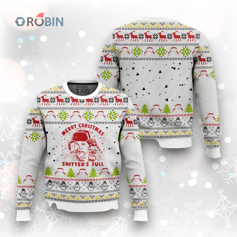 Merry Christmas Shitter's Full Ugly Christmas Sweater Merry Christmas Shitter's Full Ugly Christmas Sweater