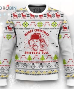 Merry Christmas Shitter’s Full Ugly Christmas Sweater
