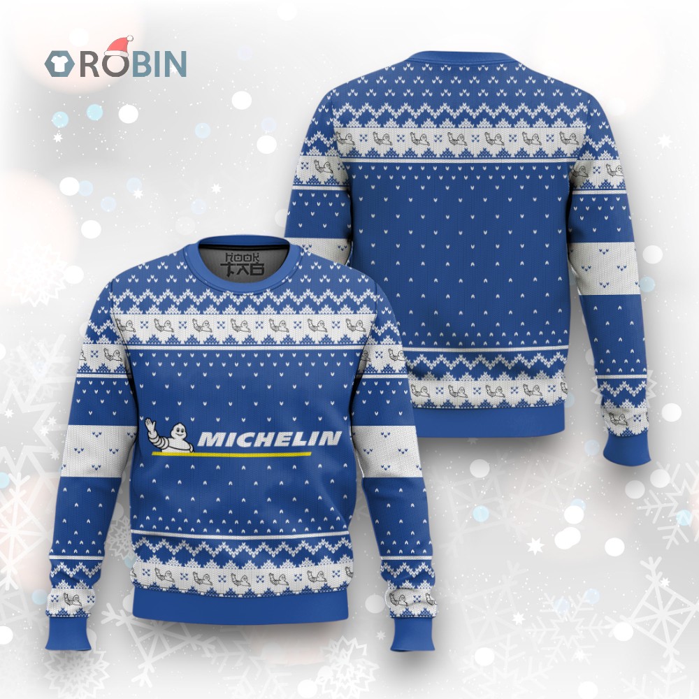 Michelin Ugly Christmas Sweater Michelin Ugly Christmas Sweater