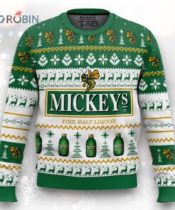 Mickey’s Fine Malt Liquor Christmas Sweater – LIMITED EDITION Mickey’s Fine Malt Liquor Christmas Sweater – LIMITED EDITION