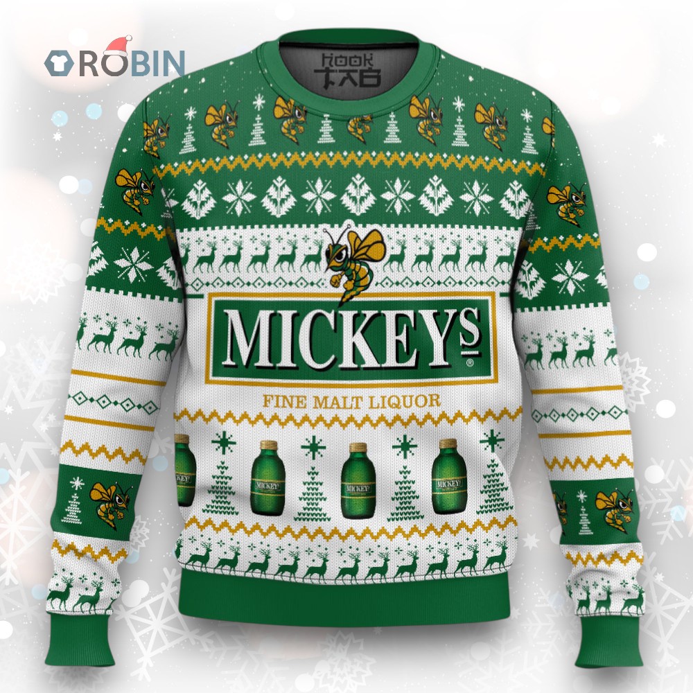 Mickey’s Fine Malt Liquor Christmas Sweater – LIMITED EDITION Mickey’s Fine Malt Liquor Christmas Sweater – LIMITED EDITION