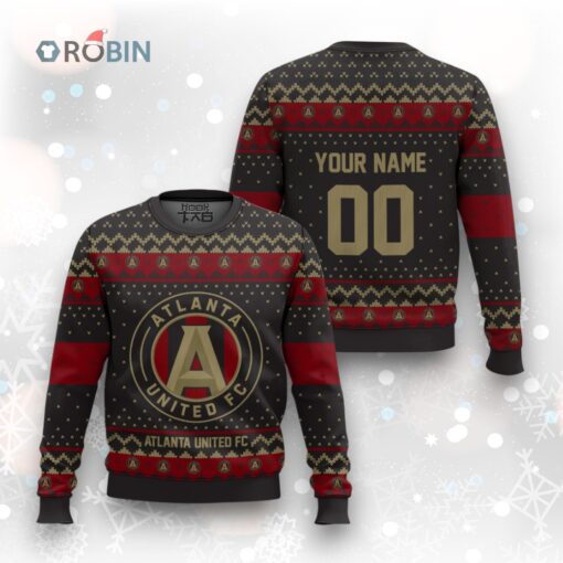 MLS Atlanta United FC Christmas Ugly Christmas Sweater