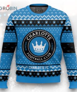 MLS Charlotte FC Christmas Ugly Christmas Sweater