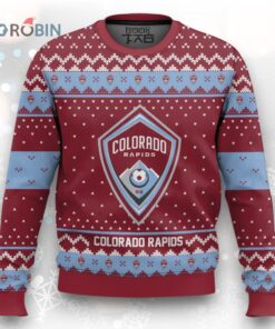 MLS Colorado Rapids Christmas Ugly Christmas Sweater