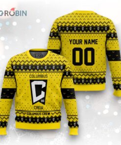 MLS Columbus Crew Christmas Ugly Christmas Sweater