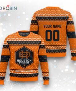 MLS Houston Dynamo FC Christmas Ugly Christmas Sweater