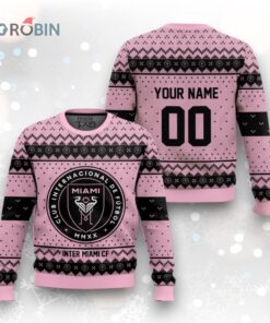 MLS Inter Miami CF Christmas Ugly Christmas Sweater