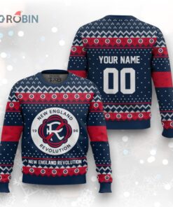 MLS New England Revolution Christmas Ugly Christmas Sweater