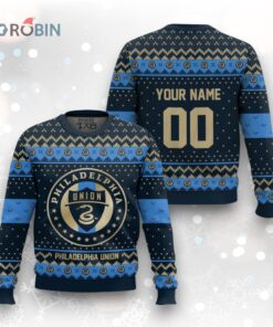 MLS Philadelphia Union Christmas Ugly Christmas Sweater MLS Philadelphia Union Christmas Ugly Christmas Sweater