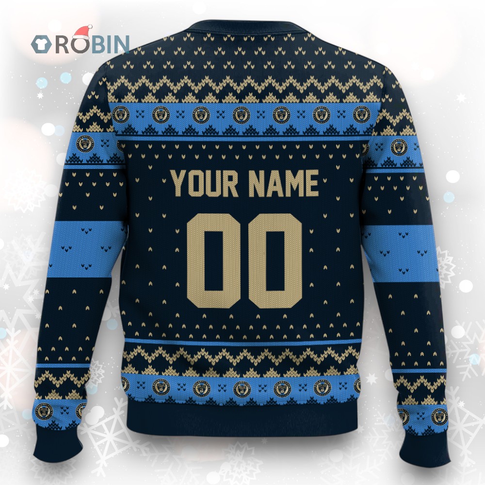 MLS Philadelphia Union Christmas Ugly Christmas Sweater MLS Philadelphia Union Christmas Ugly Christmas Sweater