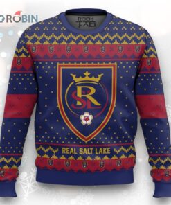 MLS Real Salt Lake Christmas Ugly Christmas Sweater MLS Real Salt Lake Christmas Ugly Christmas Sweater