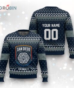 MLS San Diego FC Christmas Ugly Christmas Sweater MLS San Diego FC Christmas Ugly Christmas Sweater