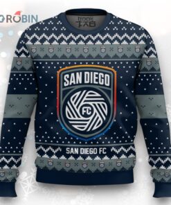 MLS San Diego FC Christmas Ugly Christmas Sweater