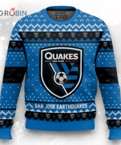 MLS San Jose Earthquakes Christmas Ugly Christmas Sweater