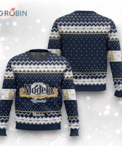 Modelo Ugly Christmas Sweater   Festive Printed Design for Holiday Fun