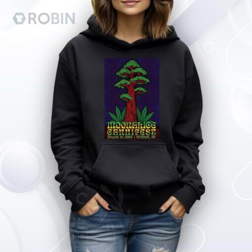 Moonalice At Cannifest On Aug 31 2025 Tree Shirt